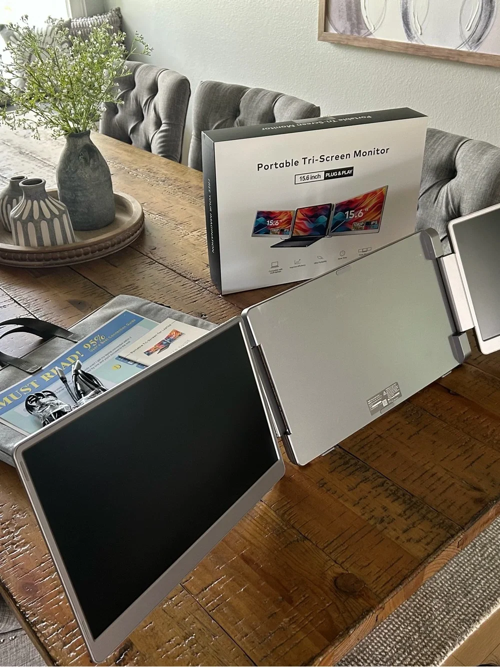 KYY Laptop Screen Extender - silver